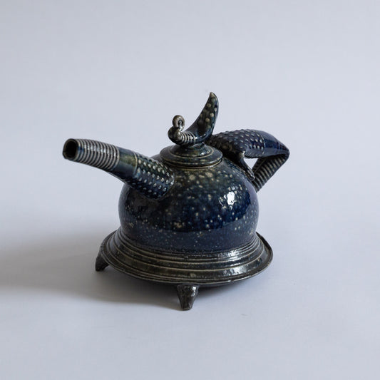 Very Rare Stoneware Teapot, Mark Smith, England. Late 1990s.