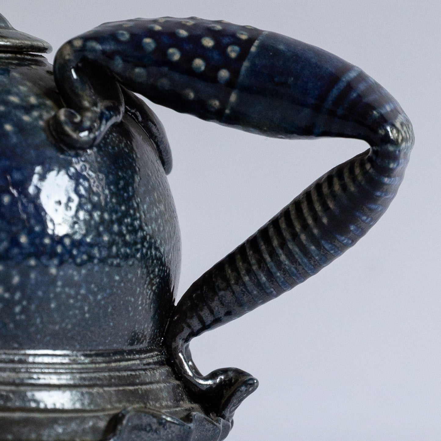Very Rare Stoneware Teapot, Mark Smith, England. Late 1990s.