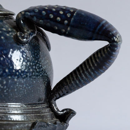 Very Rare Stoneware Teapot, Mark Smith, England. Late 1990s.
