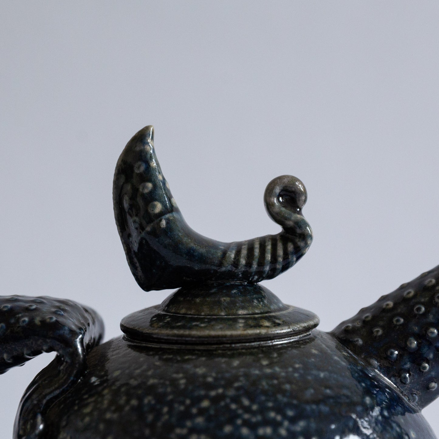 Very Rare Stoneware Teapot, Mark Smith, England. Late 1990s.