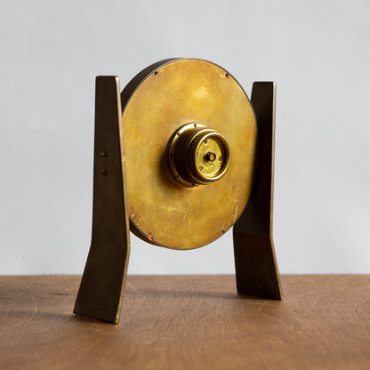 Rare Kienzle Mechanical Table Clock, West Germany. 1960s.