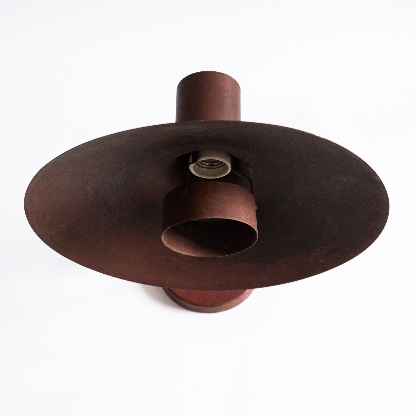 Pair of Large Copper 'Minneapolis' Wall Lamps, Friis & Moltke, Denmark. 1980s.