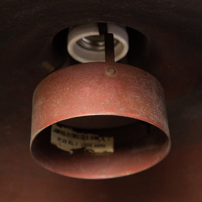 Pair of Large Copper 'Minneapolis' Wall Lamps, Friis & Moltke, Denmark. 1980s.