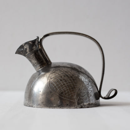 Modernist Pewter Wine Jug, Oscar Antonsson, Athena Ystad, Sweden. 1938.